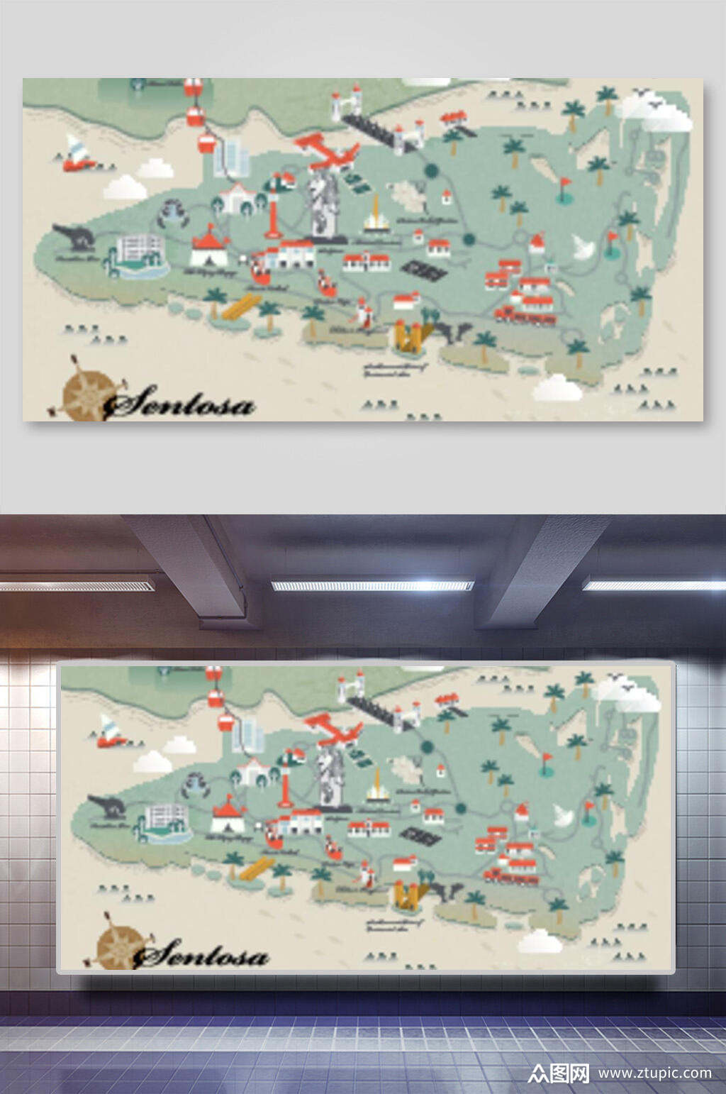 新加坡地图中文版全图_新加坡地图中文版_新加坡地图中文版高清版大图