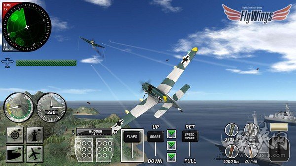 手机上高画质的战斗机游戏-高画质战斗机游戏，天空之中