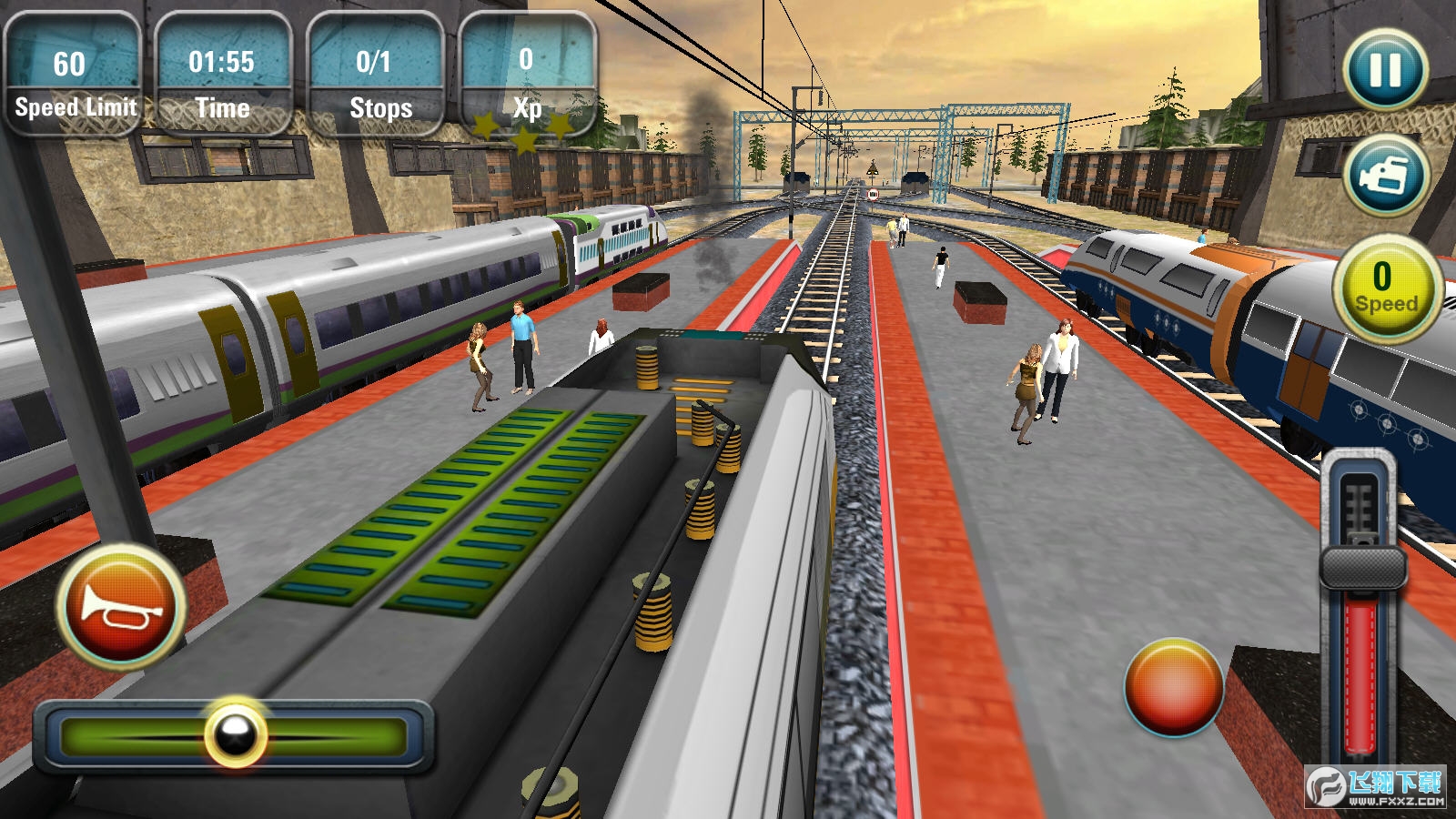 手机游戏火车道-火车道：细腻画面与经营策略，比其他游戏更具挑