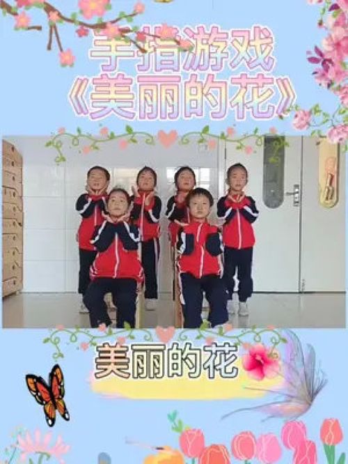 美丽的花手指游戏视频,手指游戏视频赏析